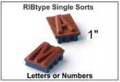 B18 RIbType 1" Single Sort