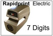 AN-E 7 Wheel Rapidprint Numbering Stamp