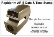 Rapidprint AR-E - Basic time stamp