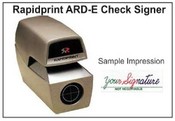 ARD-E Rapidprint Date Time Stamp
Rapidprint Check Signer