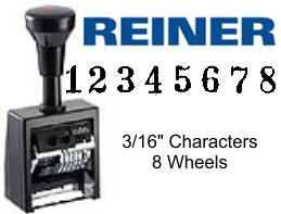 Reiner B-600/2 Economy Numbering Stamp