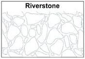 Riverstone Stencil Pattern
