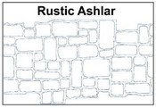 Rustic Ashlar Stencil Pattern