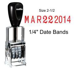 Justrite No. 2.5 Self-Inking Line Dater (1/4" Date Size)
SD-2.5