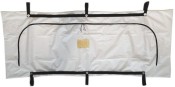 Standard White PEVA Chlorine-Free Body Bag - 6 Handles