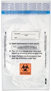 Specimen Bag
6" x 10" Specimen Bag