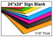 Acrylic Sign Grade Stock Sheet
Custom Acrylic Sign Material
