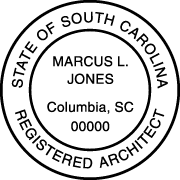South Carolina Architectural Stamp