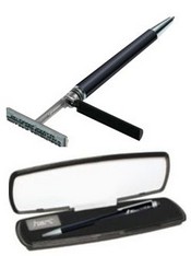 Heri Black Stamping Pen w/Case