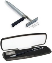 Heri Black Stamping Pen w/Case