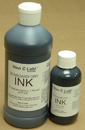 S42114, 16oz Standard Dry Black Ink, Qty. 12/Case