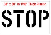 Stop Stencil