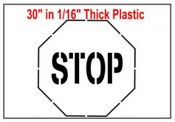 Stop Sign Stencil