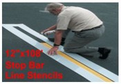 Stop Bar Stencil