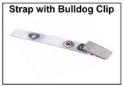 Bulldog Clip With Strap