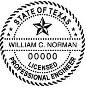 Texas Engineering Stamp