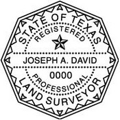 Texas Surveyor Stamp
Surveyor Stamp