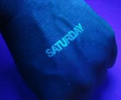  Re-Entry Hand Stamp - Suitable for Festivals, Parties, Clubs,  Special Events, Bars etc. (Blue) : Office Products