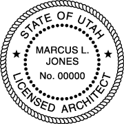 Utah Architectural Stamp