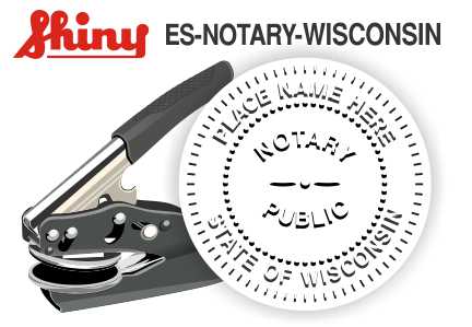 Wisconsin Notary Embosser
Wisconsin State Notary Public Seal
Wisconsin Notary Public Seal
Notary Public Seal