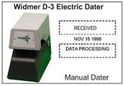 Widmer Date
Widmer D-3 dater