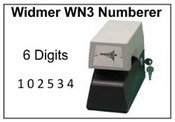 Widmer Electric Numbering Machine