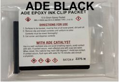 Black Epoxy Ink 12.5 Gram Packet
2 Part Epoxy Packet