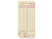 AMA-099000 Time Cards for MJR Series