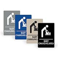 ADA Sign BABY CHANGING AREA 6x9
