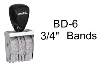 BD-6 Justrite Line Dater