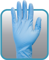 Black Nitrile Barrier Gloves