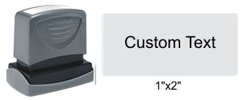 C12 - XstamperVX Pre-Inked Endorsement Stamp
1" x 2"