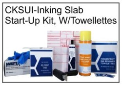 Inking Pad START-UP Kit W/Towelettes