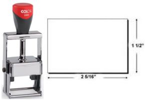 2000 Plus 3600 Heavy Duty Self-Inking Stamp