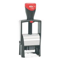 COLOP 2206/P Self-Inking Metal Frame 6 Band Numberer