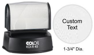 EOS-R45 COLOP Round Pre-Inked Stamp