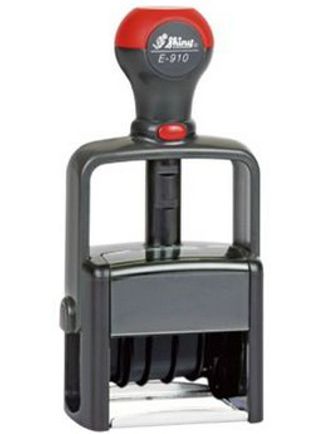 E-910 Shiny Self Inking Stamp
Shiny Heavy Duty E-910
Shiny E-910 Essential Self-Inking Dater