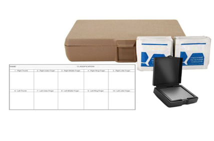 Elimination Print Kits
CKFPEP LE, Law Enforcement Dark Ink Pad Elimination Print Kit