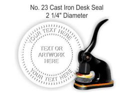 123 Cast Iron Embosser