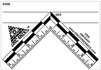 Photo Scale - Adhesive L-Shaped