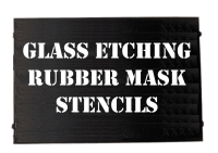 Rubber Masks Stencils