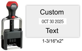 Shiny H-6103 Heavy Duty Self-Inking Dater