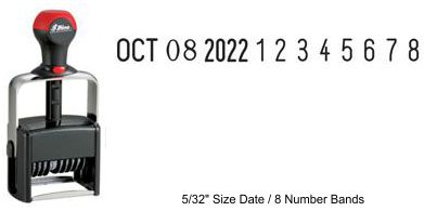 Shiny H-6408/DN
Self-Inking Line Dater and Numberer
