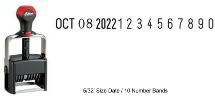 Shiny H-6410/DN
Self-Inking Line Dater and Numberer