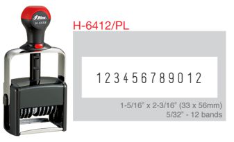 Shiny H-6412/PL 12 Band Numberer