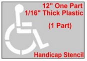 Handicap Stencil