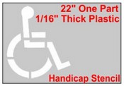 Handicap Stencil