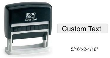 S-110 Micro Plain Self Inking Stamp