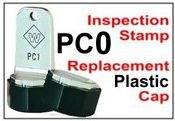 PC0 Inspection Stamp  Replacement Cap Only