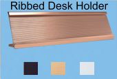 2"x8" Ribbed Desk Holde